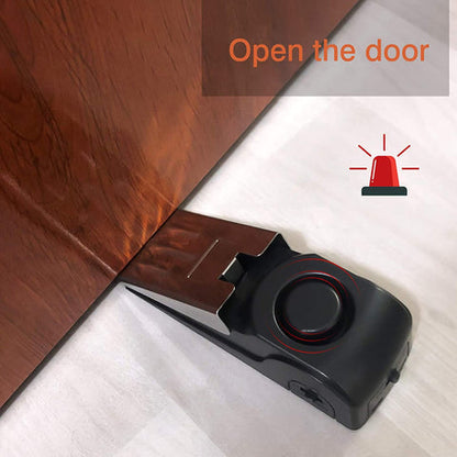 Bærbar sikkerhetsalarm for dørstopper