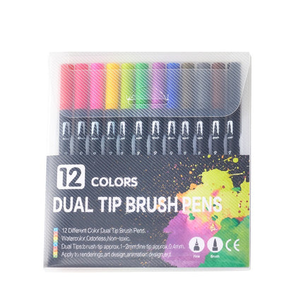 Vaskbare malingspenner med to spisser