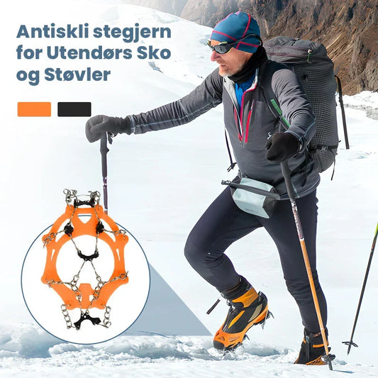 🔥Utendørs anti-skli krypninger for vandringsstøvler og sko