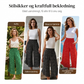 🔥 50 % rabatt i dag! Løse damebukser med høy midje og vide ben – slankende, behagelige og stilige