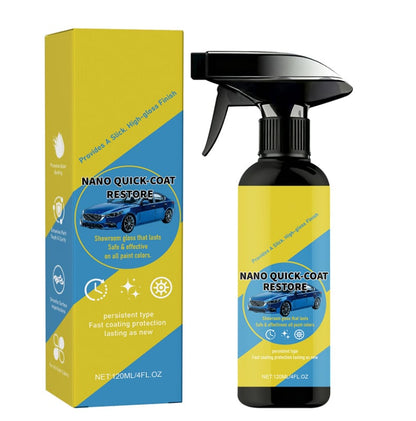 Universell Bilfornyerspray - Fornyer Interiør og Eksteriør Raskt