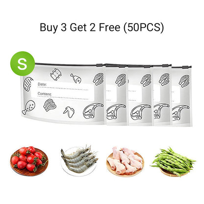 Gjenbrukbare oppbevaringsposer laget av forseglingsbar aluminiumsfolie