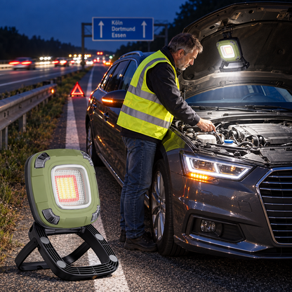 📢📢 50% RABATT !! ⏰ Bærbart Multifunksjonelt LED-nødlys