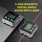 📢🔧 HOT SALE 50% OFF 🔥4-Side magnetisk digital vinkelmåler med laser