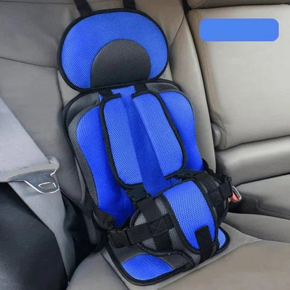 🧸 Bærbart barnesete – 0–12 år, fempunktsbelte, pustende mesh. Passer i alle biler – perfekt til reiser! 🚗✈️
