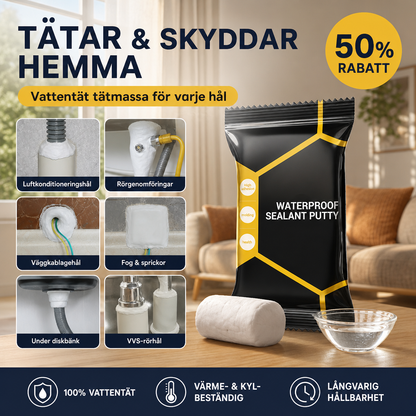 🛒 50% RABATT NU! 🧱 Vattentät tätningsspackel – Flexibel, Väderbeständig & Lättapplicerad – Perfekt för Tak, Badrum, Terrass & Fogreparationer 🌿
