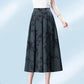 Kvinnenes Elegante Chiffon Vidbuksette Culottes