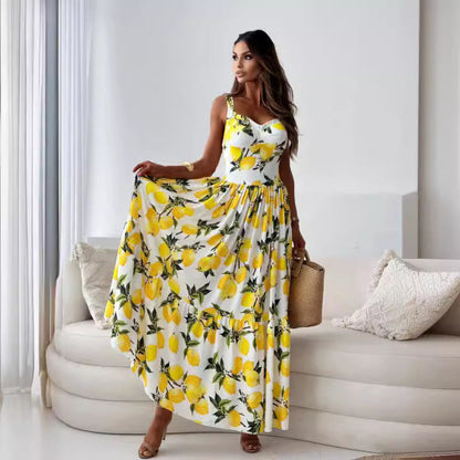 💖Blomstret kjole, vis ditt romantiske 🥰 temperament ✨.