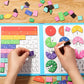 🔥Siste dag salg 49% rabatt🏅Montessori magnetisk bokbrøkpuslespill