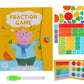 🔥Siste dag salg 49% rabatt🏅Montessori magnetisk bokbrøkpuslespill
