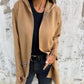 ✨Hot Sale50% avslag✨ Casual Fashion Langermet Zip-Up Hettegenser Jakke