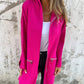 ✨Hot Sale50% avslag✨ Casual Fashion Langermet Zip-Up Hettegenser Jakke