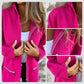 ✨Hot Sale50% avslag✨ Casual Fashion Langermet Zip-Up Hettegenser Jakke