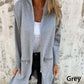 ✨Hot Sale50% avslag✨ Casual Fashion Langermet Zip-Up Hettegenser Jakke