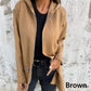 ✨Hot Sale50% avslag✨ Casual Fashion Langermet Zip-Up Hettegenser Jakke