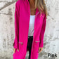 ✨Hot Sale50% avslag✨ Casual Fashion Langermet Zip-Up Hettegenser Jakke