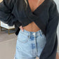 Dame reversibel sweatshirt