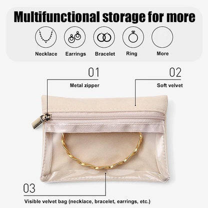 Luksuriøst skinn. Organisert eleganse. Det nye hjemmet til smykkene dine. 👜💎✨