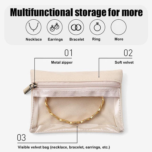 Luksuriøst skinn. Organisert eleganse. Det nye hjemmet til smykkene dine. 👜💎✨