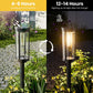 🌞Frisk inn på våren med 50 % rabatt!🌞 Solenergi hagebelysning – retrodesign, 12-14 timers belysning og IP65 vanntett