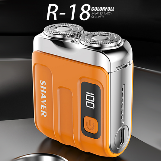 💥50% reduksjon 🔥2026 Hot Sale🔥🥸Bærbar mini menns elektriske barbermaskin