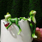 🔥VARMT SALG VARMT SALG 🐸🍷 Hengende ornament for blomsterpotte - Frog