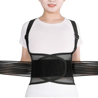 ⏳Kun for en kort tid – 50% RABATT ⏰Breathable Posture Corrector - Back Pain Relief & Tummy Control