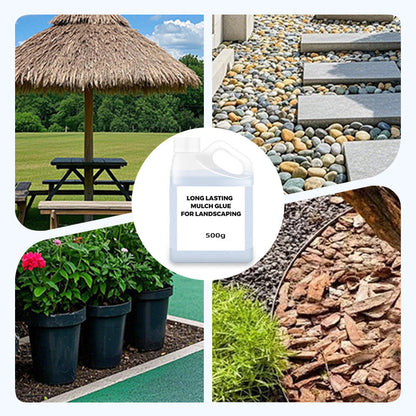 ⏰Tidsbegrenset spesialtilbud - 50% rabatt🌿Langtidsholdbart mulchlim for landskapsarbeid✨