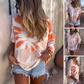 🔥Varmt salg 50% rabatt⏳Overdimensjonert Tie-Dye T-skjorte for dame