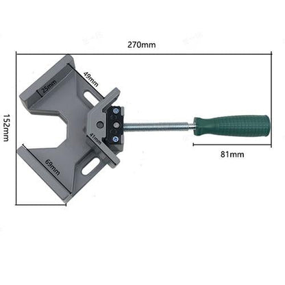 Holdbar og robust rettvinklet klemme 90°
