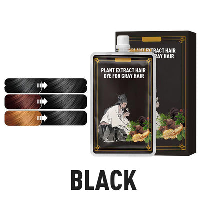 Planteekstrakt Hårfarge for Grått Hår