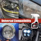 🚗KJØP 2 FÅ 1 GRATIS!✨180 ml billyktesett – profesjonell polering med svamp og tetningsmiddel for klarhet og UV-beskyttelse💎🔧