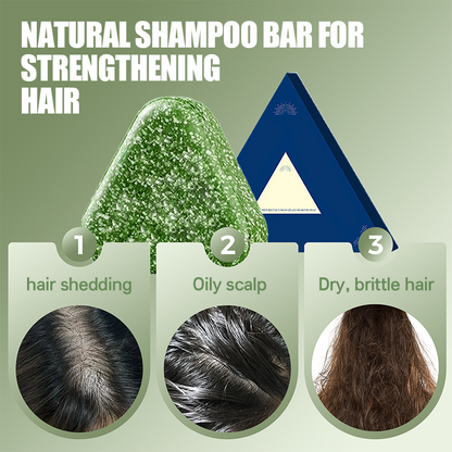 🔥Kjøp 1, få 1 gratis 🎁Naturlig sjampo i fast form for å styrke håret🌿