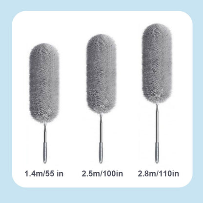 ⏳ Kun for en kort tid – 50 % RABATT ⏰CleanReach™ 360° Teleskopisk Mikrofiberstøvkost