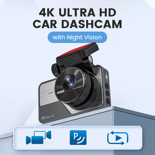 4K Ultra HD bildashbordkamera med nattsyn