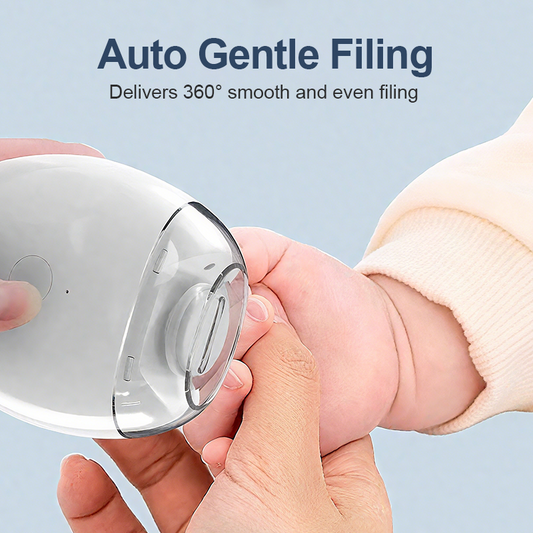 ✨ Universal automatisk neglesliper – 6 hastighetsinnstillinger med 5 tilbehør for sikker og skånsom neglepleie 👶🔧