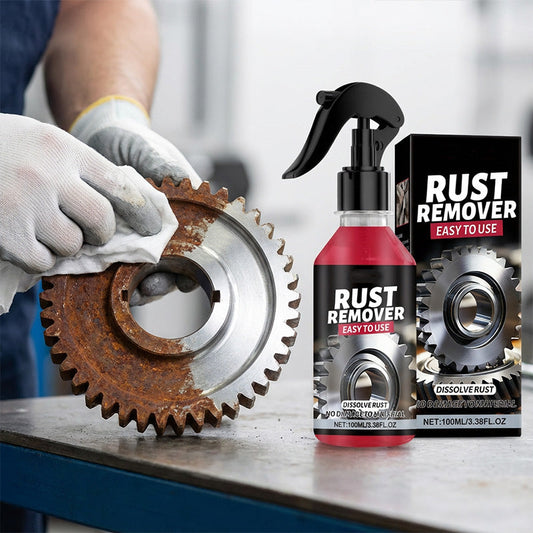 Multifunksjonell rustfjernerspray for metall