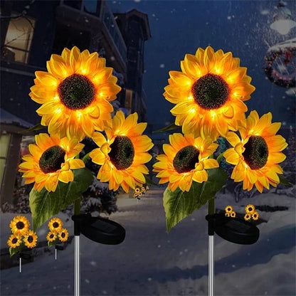 🌻50 % RABATT! ☀️ Vanntette solcellelamper – Realistiske blomsterblader, IP65 værbestandig og lyser automatisk i 8–12 timer ☀️🌻