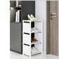 👠 50 % RABATT NÅ! 🚪 Vertikal skohylle til inngangsparti – Plassbesparende, solid metallramme og enkel montering 👟