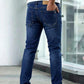 Moderne slim fit stretchjeans for menn