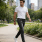 Moderne slim fit stretchjeans for menn