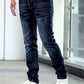 Moderne slim fit stretchjeans for menn