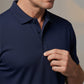 Herre hurtigtørkende kortermet t-skjorte med krage