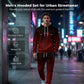 Joggedress for Herre med Gradient - Sett med Hettegenser og Joggebukse