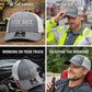 🧢 2026 NYHET 😎 Mesh bak traktorkapsel med "I Fix Shit" broderi – pustende utendørs solhatt ☀️🧢