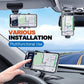 ⏳Kun for en kort tid – 50% RABATT ⏰🚗 1080° roterbar solskjerm-telefonholder – for alle biler – gjør navigasjon enklere!