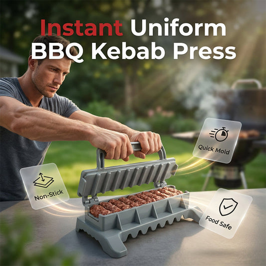 Enkel kebabspyd-maker til grillen