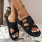 Dame stilige sandaler med kryssrem