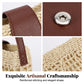 Vevd crossbody-veske for damer
