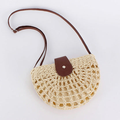 Vevd crossbody-veske for damer